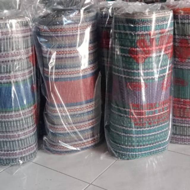 Tikar lipat Tenun Tikar Gulung Tikar Lipat Tiker Karpet Praktis - 200 cm x 300 cm 2x3 m