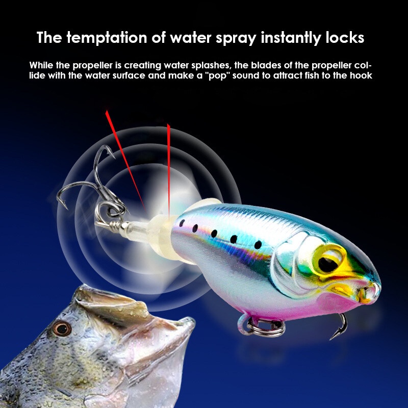TERBAIK UMPAN PANCING WHOPPER PLOPPER 7.5CM 9.5CM UMPAN CASTING BALING BALING GABUS TOMAN