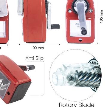 

Quality Control✅Rautan pensil meja A5m Joyko Rautan putar|RA9