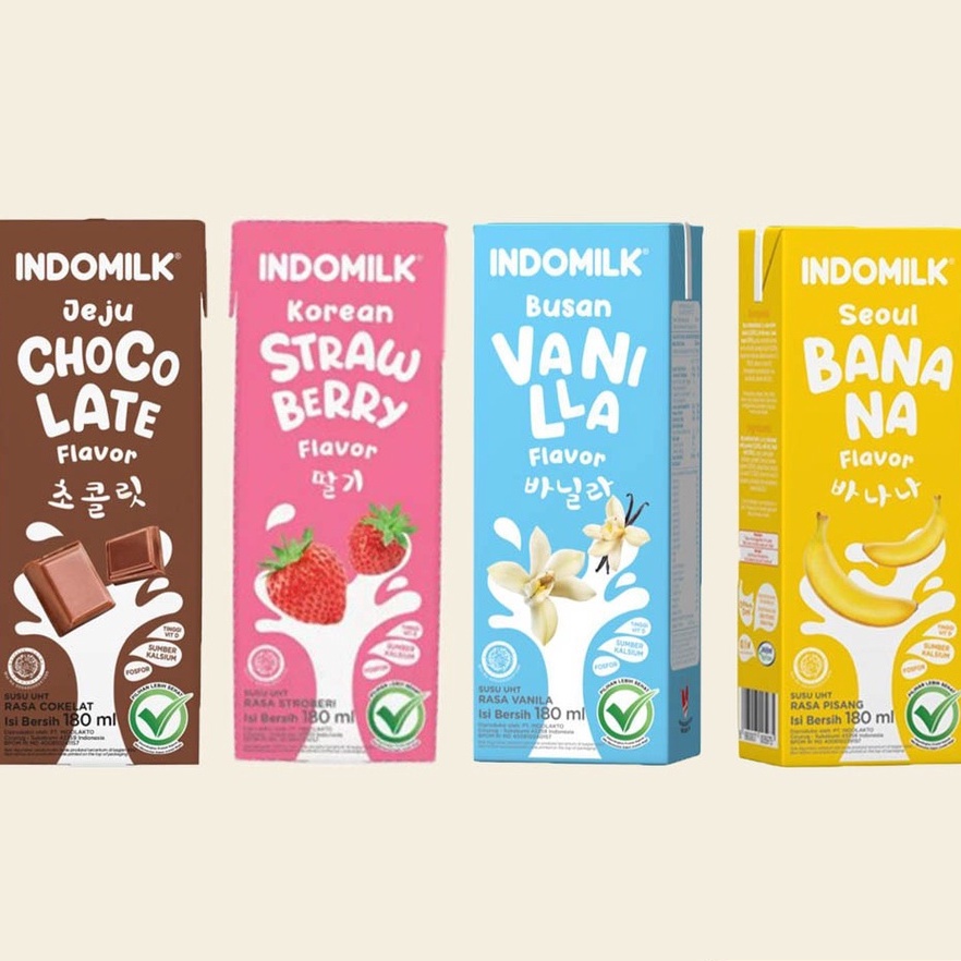 

Indomilk Susu UHT 180 ml All Varian