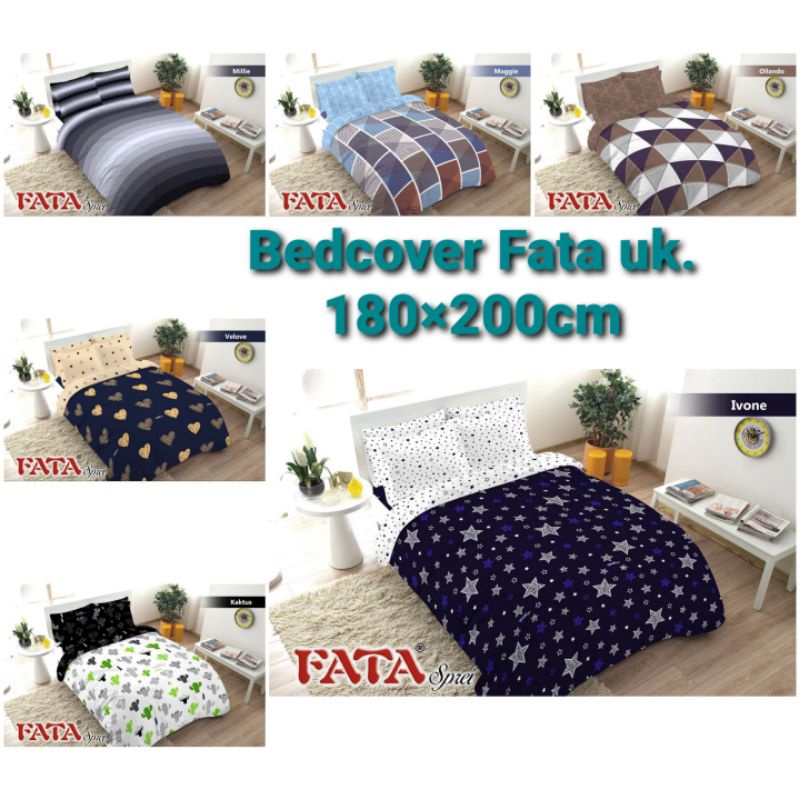 Bedcover fata uk.180/BEDCOVER FATA SIGNATURE TERBARU UK 180×200