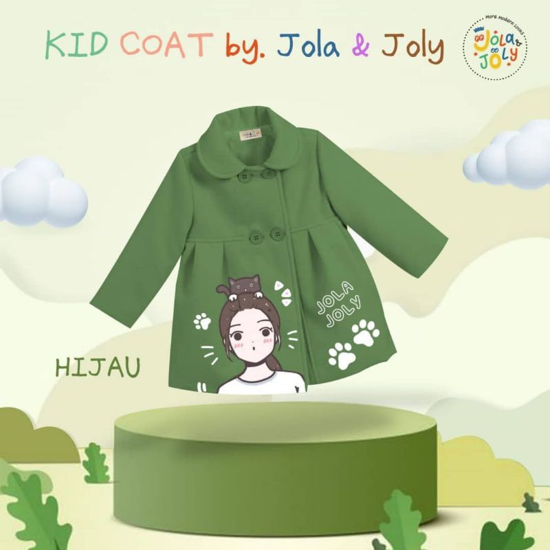 JAKET ANAK PEREMPUAN KID COAT JOLA&JOLY