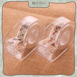 [MILOLI] Single Dispenser Tape Washi Masking Dispenser Tempat Washi Tape - F0044