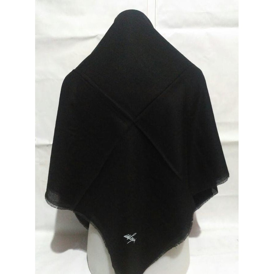PROMO AGUSTUS HIJAB\\U002FKERUDUNG\\U002FJILBAB IDA ROYANI TIREX POLOS (HITAM) CANTIK