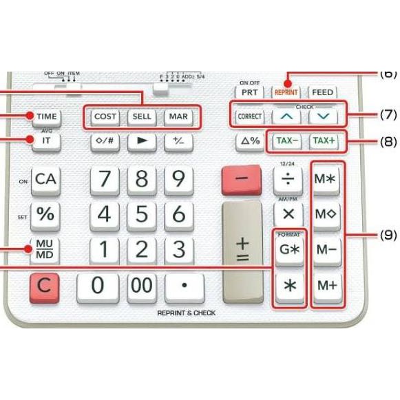 

ㄻ CASIO FR-2650RC KALKULATOR PRINTING / 2650 RC CALCULATOR PRINT ッ
