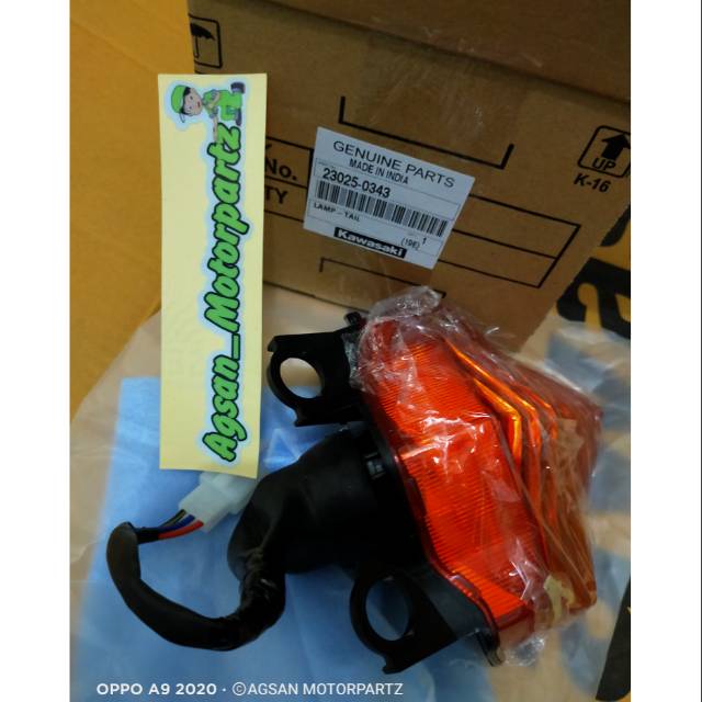 Lampu belakang z250 sl 250 SL original Kawasaki