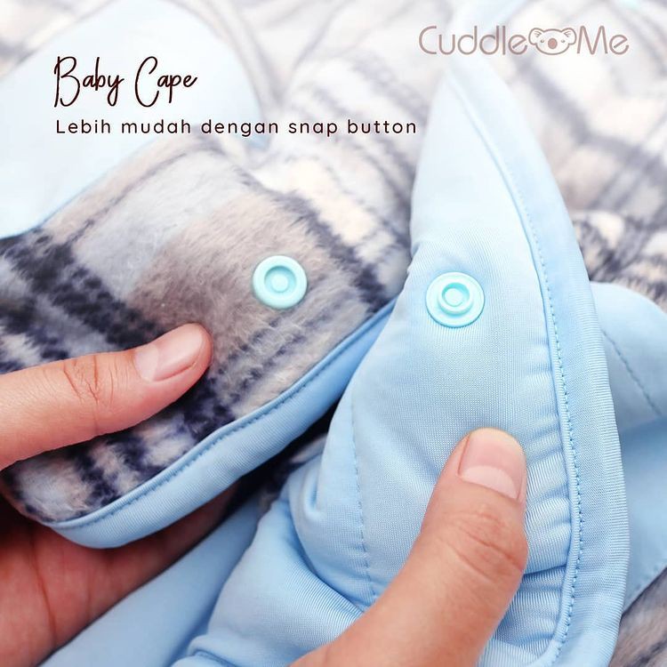 ( FREE GIFT ) Baby Cape Cuddle Me Babycape CuddleMe jaket bayi hampers jacket / selimut baby laki laki perempuan / jaket winter anak  hoodie / blanket motif