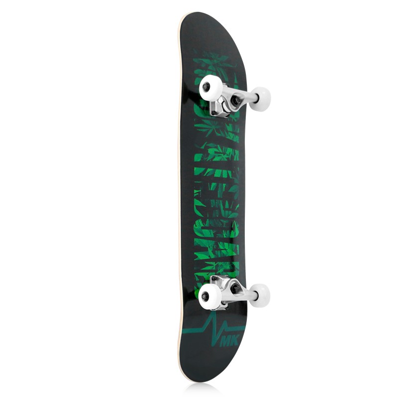 Skateboard Warna Hitam Hijau untuk Anak