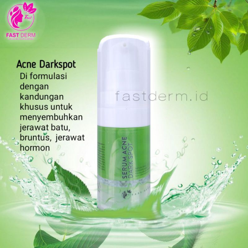 READY COD SIAP KIRIM SERUM FASTDERM SERUM ACNE DARKSPOT SERUM WHITENING FAST DERM BEAUTY ORIGINAL