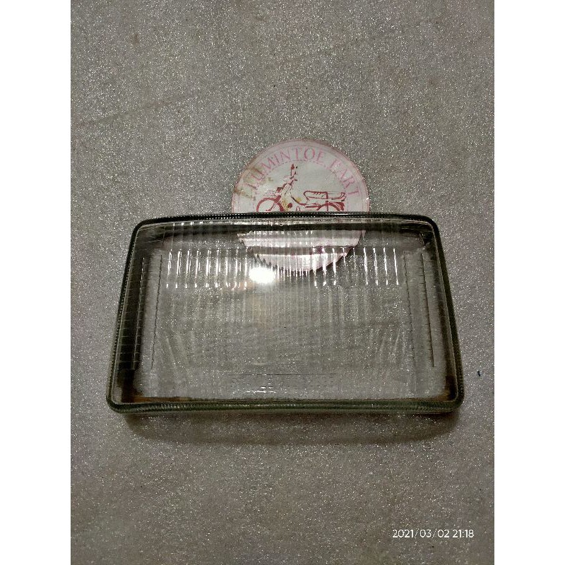 Kaca lampu depan Honda win gl 100 max original seken