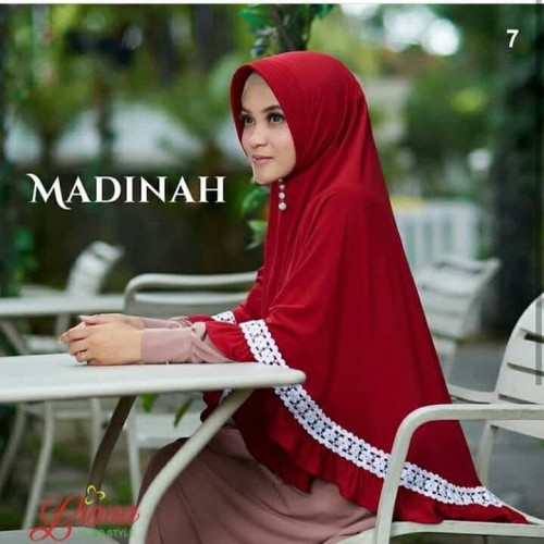 HIJAB INSTANT JUMBO MADINAH / JILBAB INSTANT JUMBO ORI DK