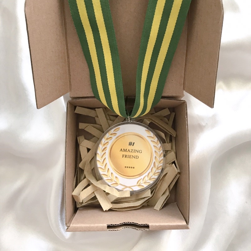 MEDALI CUSTOM / KALUNG MEDALI / HADIAH WISUDA, KOMPRE DLL
