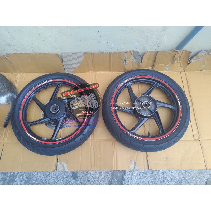 Velg Old CB150R OCB CB 150R 150 R CB150 Lama K15 Ori Copotan Velek Pelek Pelg Veleg Lingkar Roda Ban