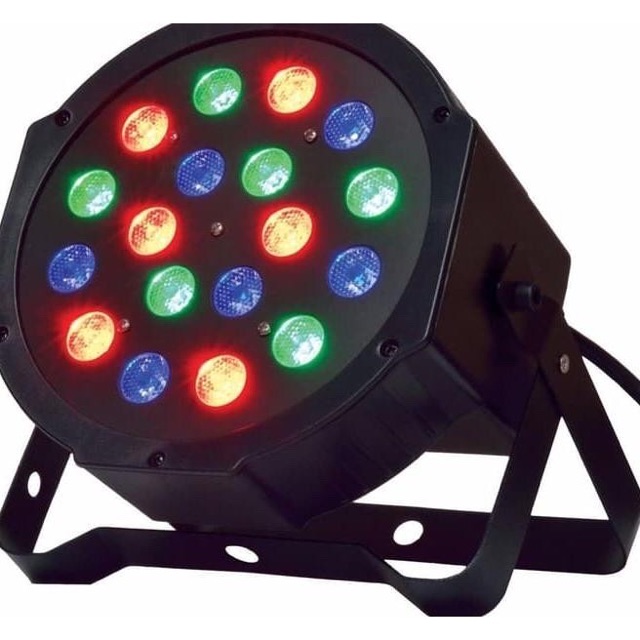 Lampu led par 18 led lampu sorot panggung disco 18 mata