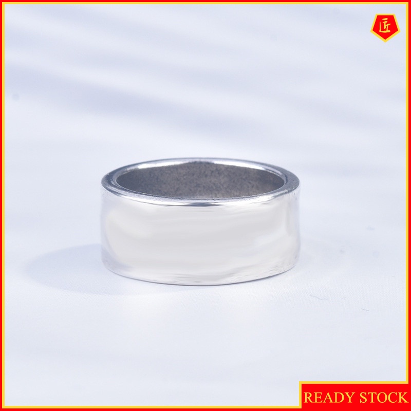 [Ready Stock]925 Silver Retro Simple Carved Forest Fox Ring