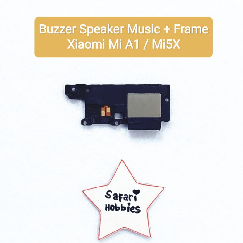 Buzzer Speaker Music Xiaomi Mi A1 / Mi5X with Frame