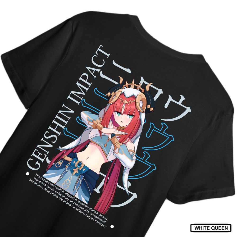 KAOS NILOU GENSHIN IMPACT - T-SHIRT GENSHIN IMPACT NILOU