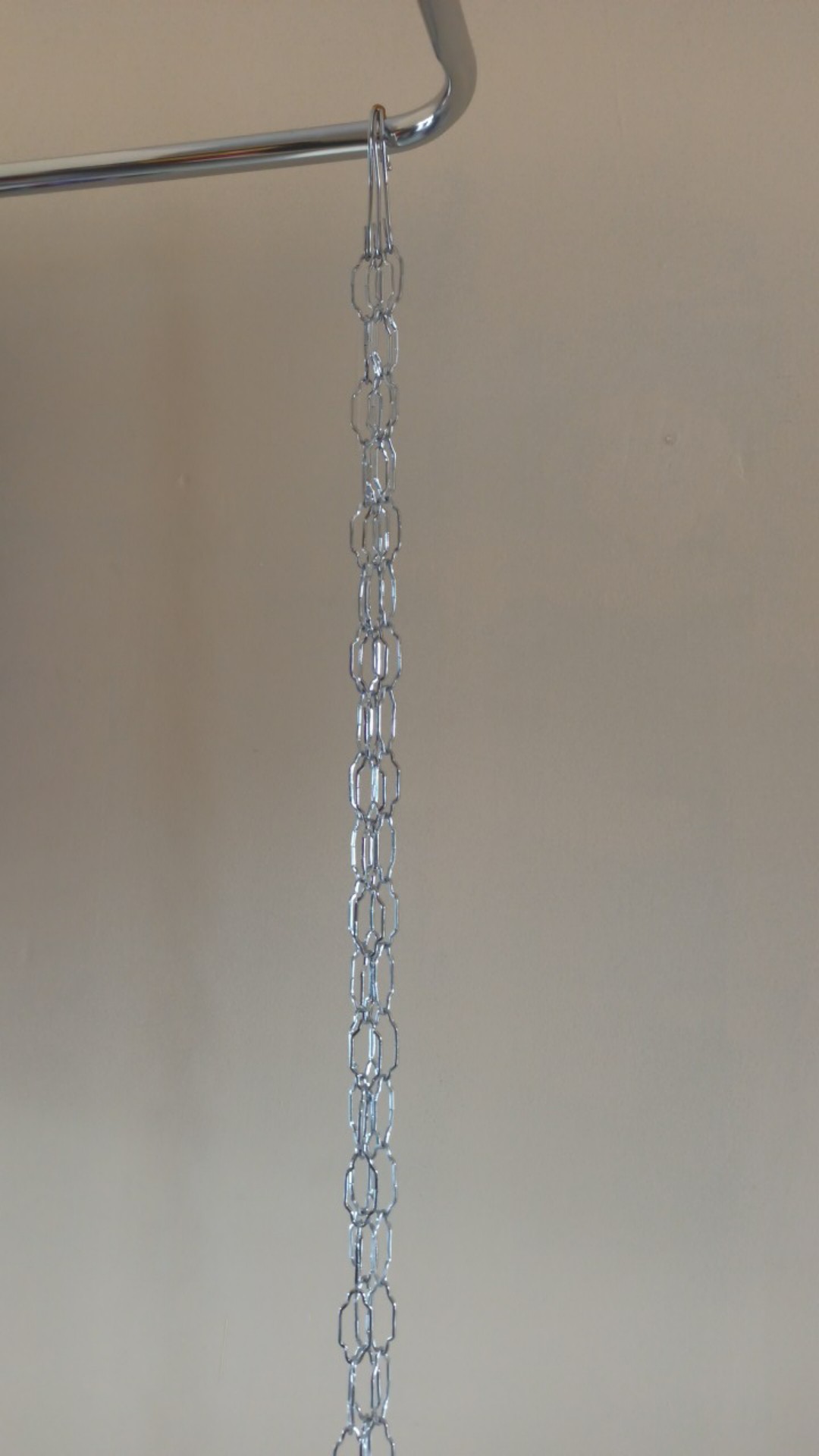 Rantai Silver Gantungan Hanger Baju