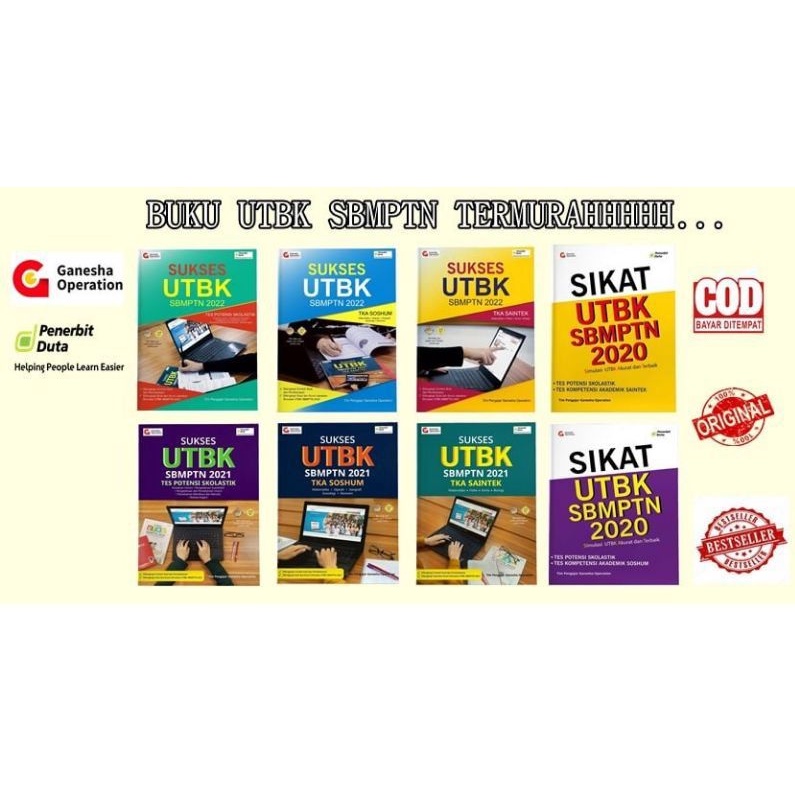 TERMURAHHHH... BUKU UTBK SBMPTN | GANESHA OPERATION