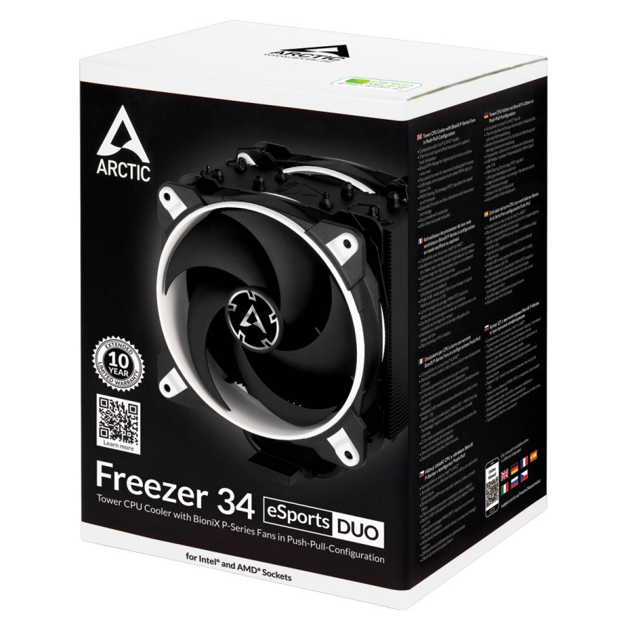 Arctic Freezer 34 eSports DUO - White