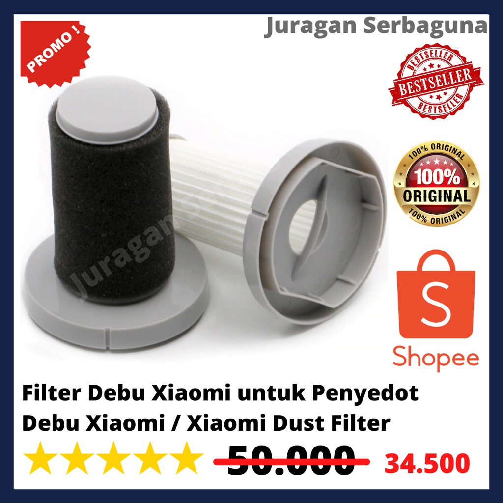 Filter Debu Xiaomi untuk Penyedot Debu Xiaomi / Xiaomi Dust Filter