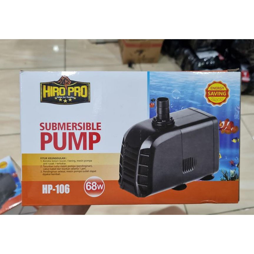 Hiro Pro HP 106 Mesin Pompa Aquarium Hidroponik Aquascape