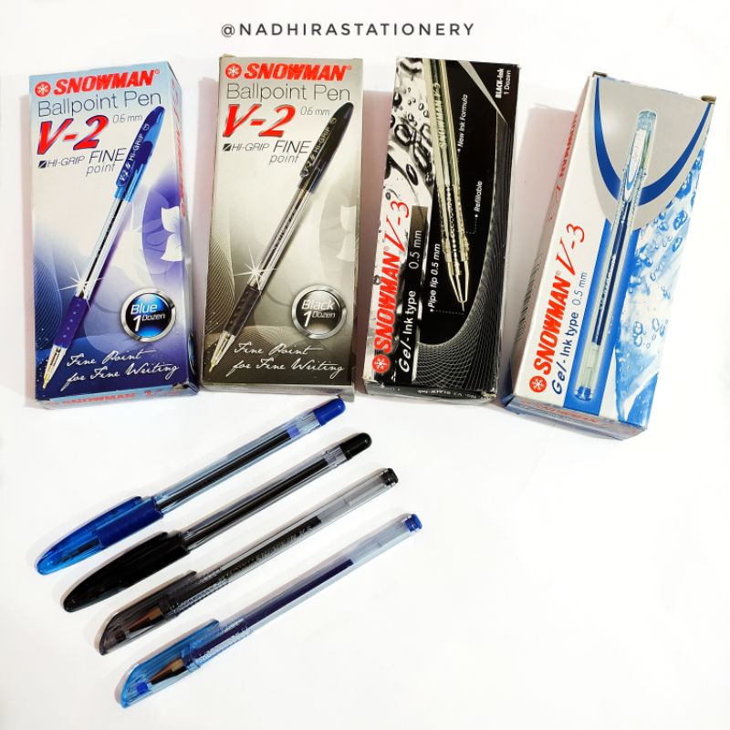 

PULPEN SNOWMAN V-2/V-3 ISI 12PCS