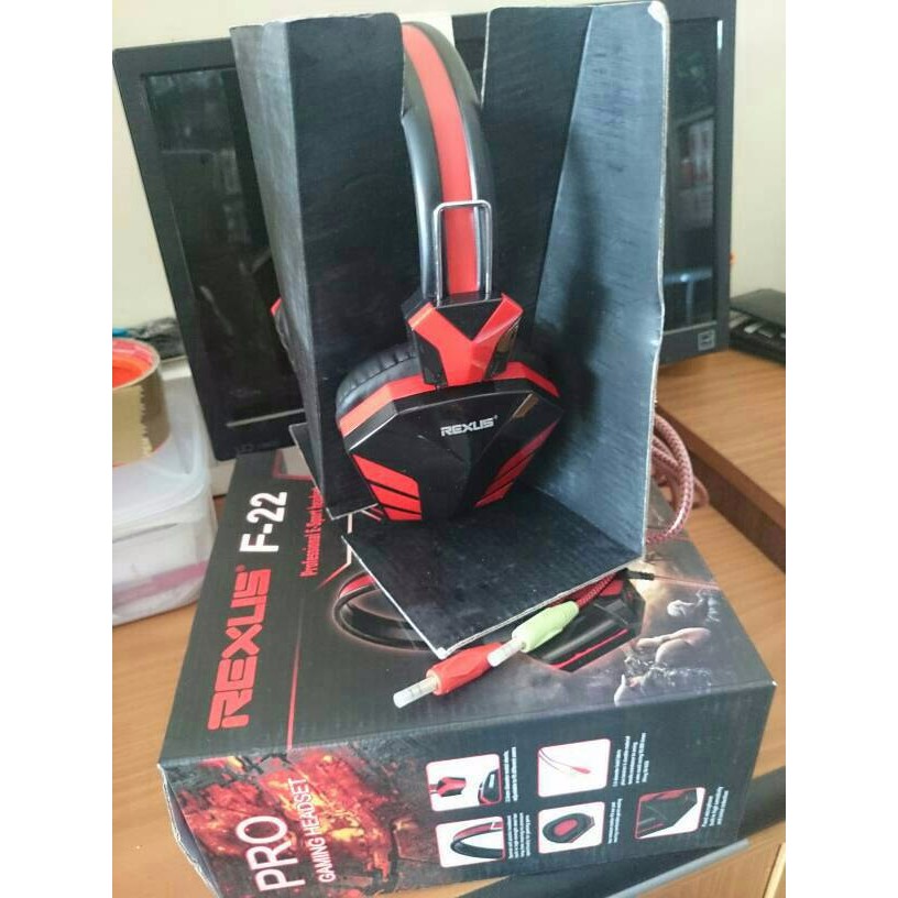 HEADSET / HEADPHONE GAMING REXUS F-22