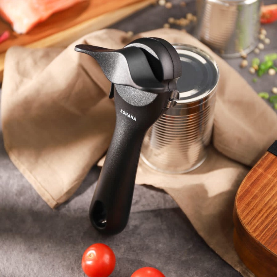 Kohana Smooth Edge Can Opener Black