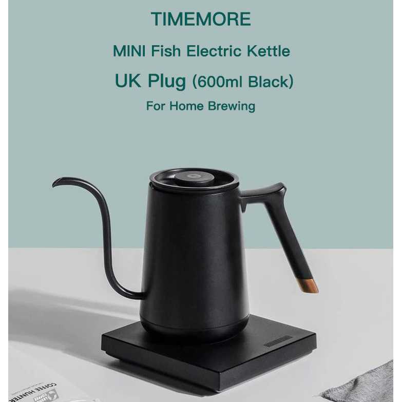 TD - DPR TIMEMORE Teko Pemanas Air Kettle 600ml Heater Base 1000W - TM600ML
