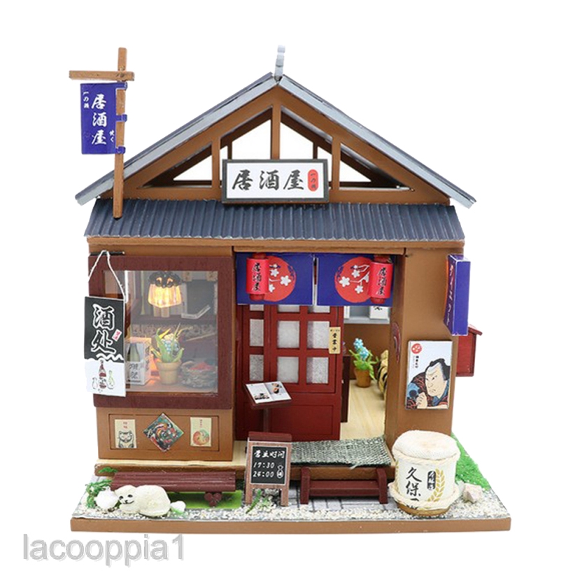 assembled dollhouses