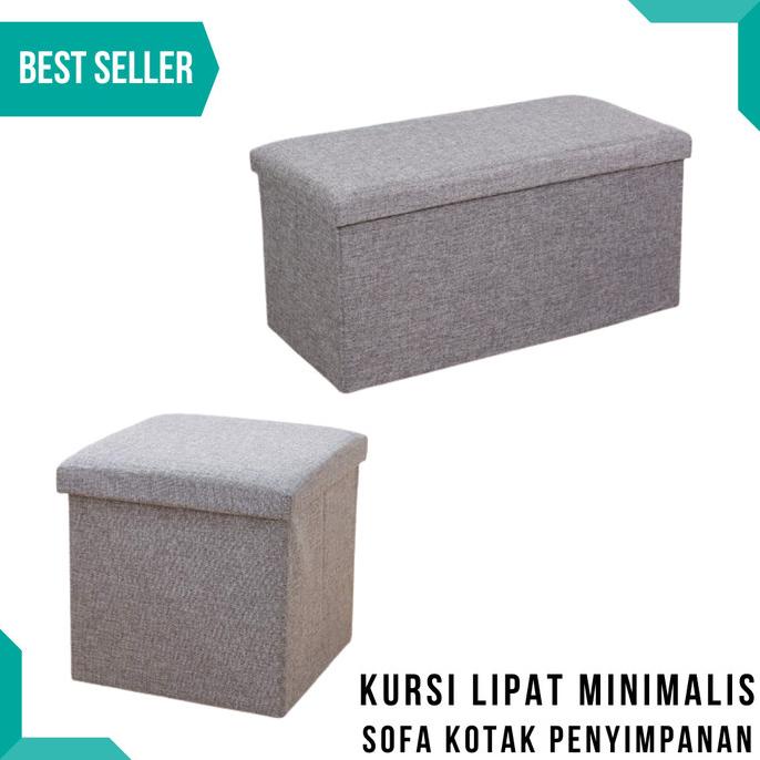 Sofa Kursi Lipat Kotak Penyimpanan Barang Box Minimalis