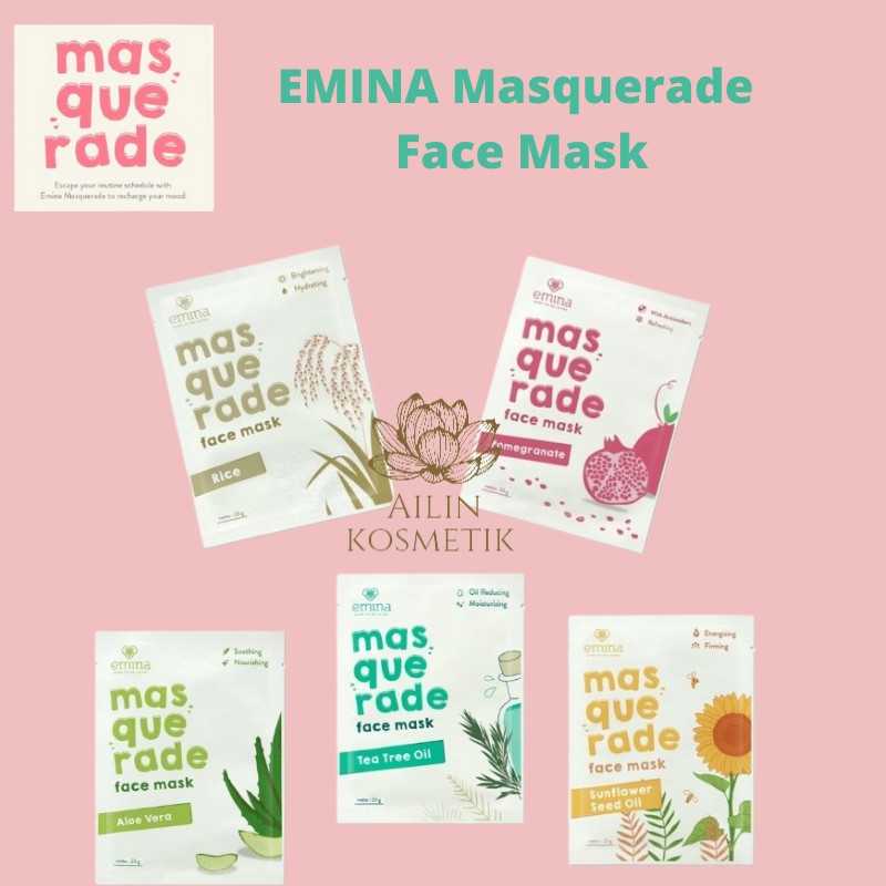 EMINA Masquerade Face Mask / Masker Wajah Emina by AILIN