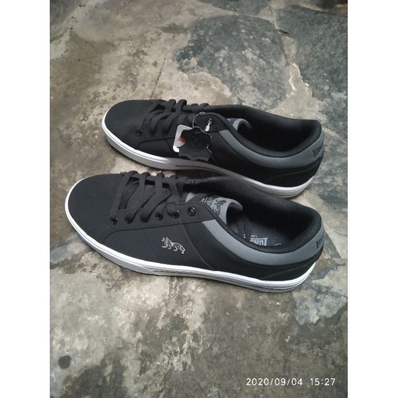 SEPATU LONSDALE LATIMER MENS TRAINERS - BLACK