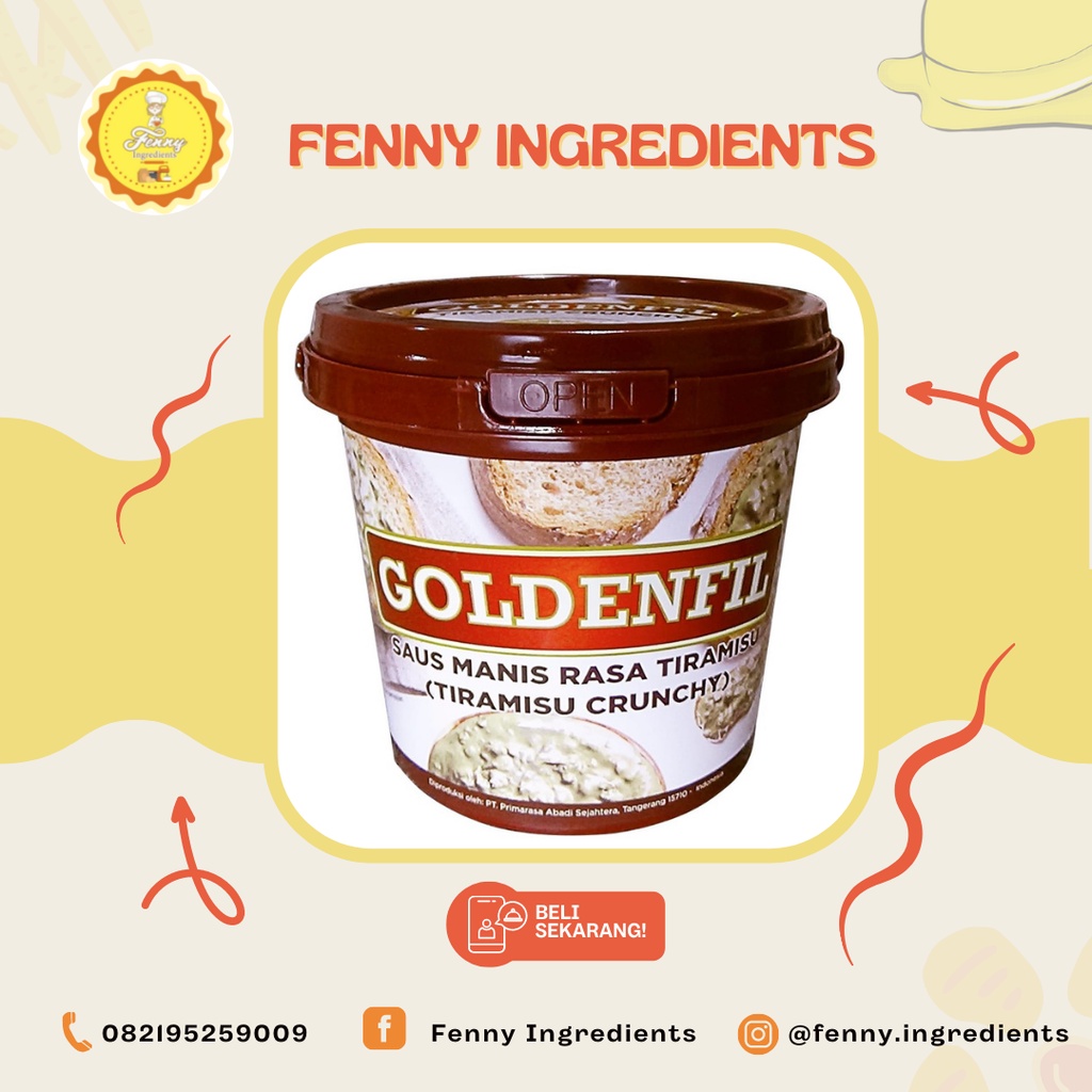 

GOLDENFIL TIRAMISU CRUNCHY 1 KG