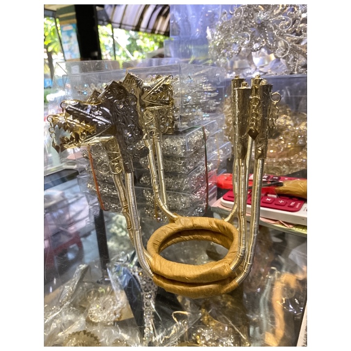 Klat Bahu Naga Sepasang/ Gelang Naga Pengantin/Klat Bahu Naga Murah/Klat Bahu Pengantin Paes Ageng