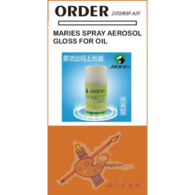 

MARIES VARNISH SPRAY FOR OIL GLOSS (300ML)