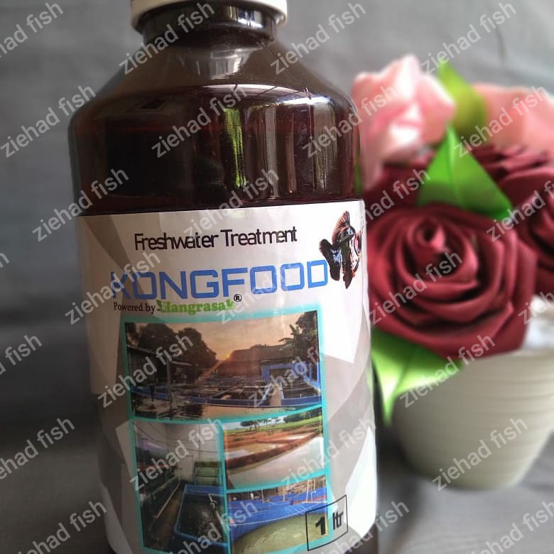 Probiotik Kong Food Freshwater treatment cairan aquarium ikan (1000ml)