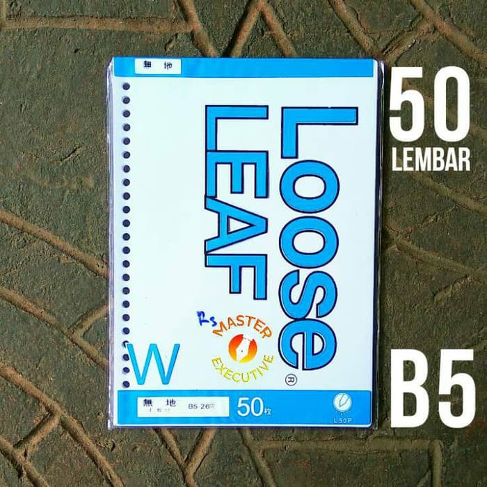 

Stok Ready Toyo B5 50 lbr Polos isi Loose Leaf Kertas Refill Binder 26 Holes Murah