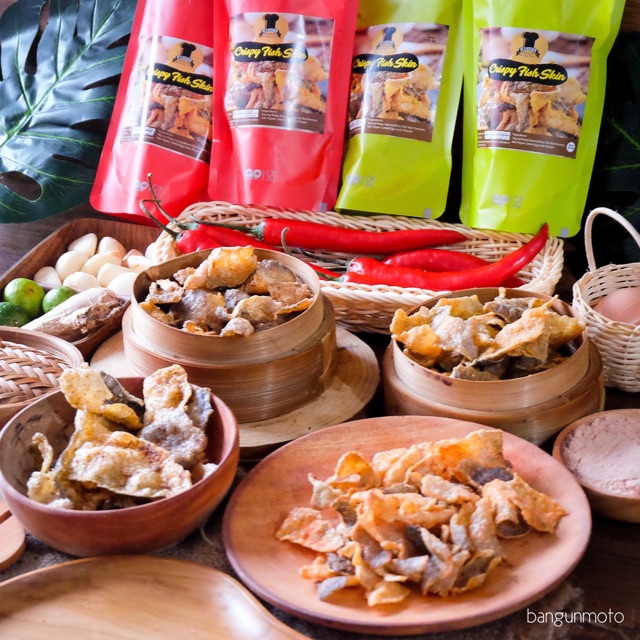 

Crispy fish skin (ke’s kitchen)