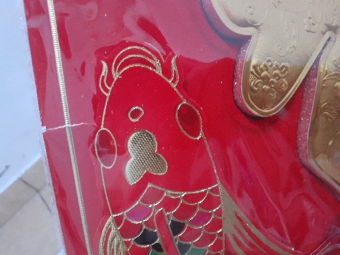 Tempelan Imlek Dekorasi Pintu Hoki N02