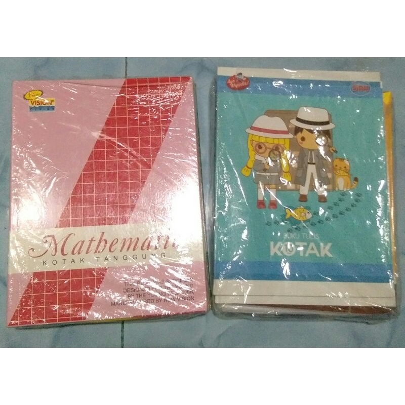 

(3 buku) Buku Kotak Tanggung SIDU ( isi 38 ) / Vision (random cover)