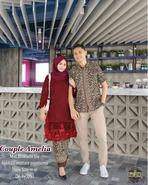 BATIK OFFICIAL | BAJU BRIDESMAID | COUPLE BAJU PASANGAN | SETELAN KEBAYA BROKLAT | SET WANITA | SET BATIK COUPLE