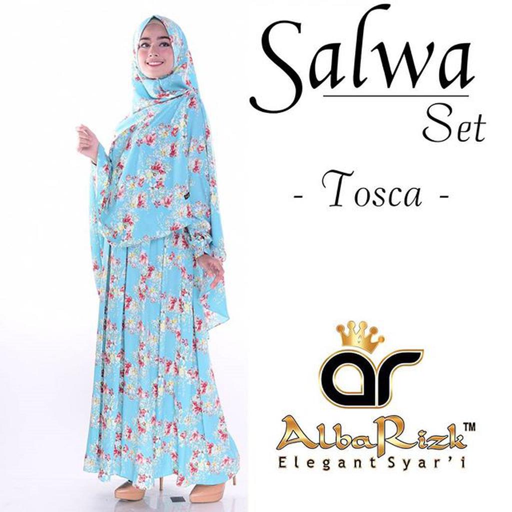 Gamis Set Syari - Salwa Tosca