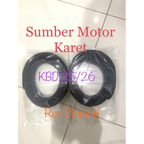 Karet Run Channel Rel Kaca Chevrolet Luv KBD 25/26 Set R/L