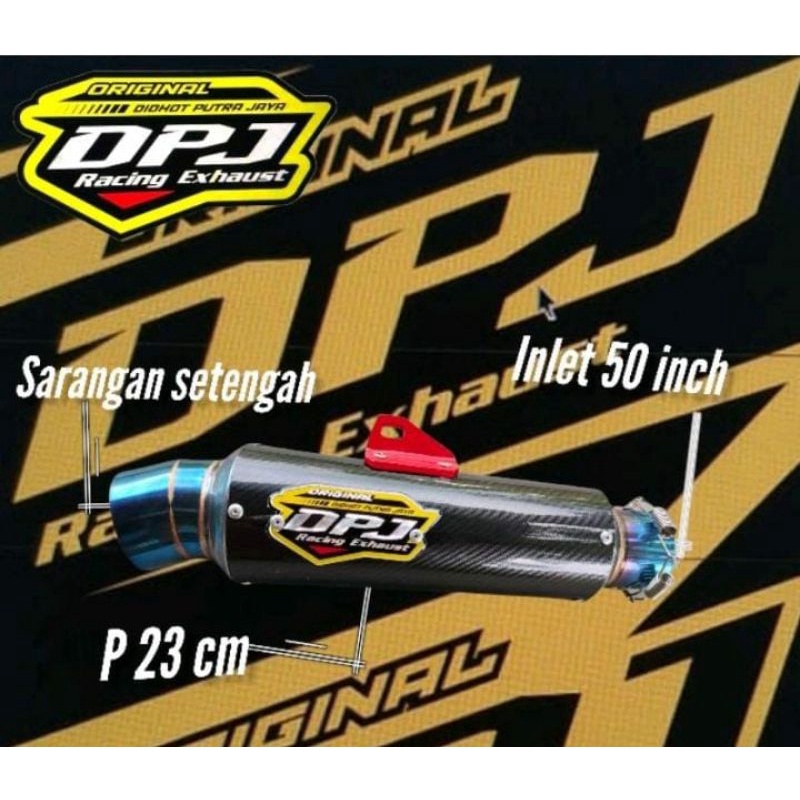 slinser DPJ original type kompetisi carbon blue gread B