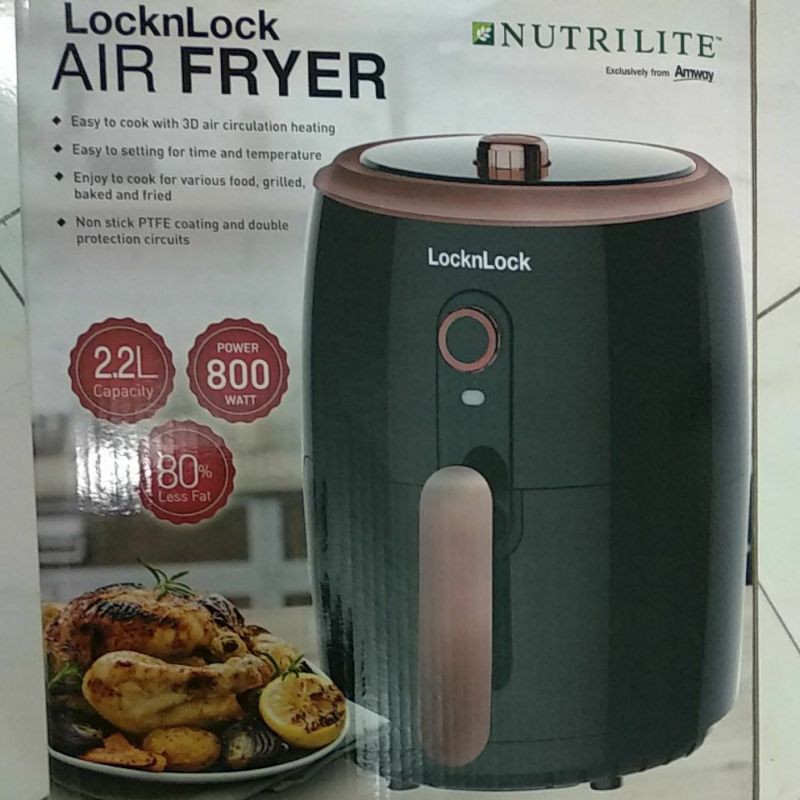 Air Fryer Locknlock Sponsor Nutri