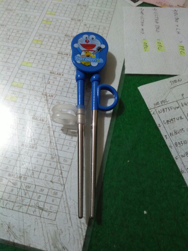 Sumpit Desain Kartun Bahan Stainless Steel Untuk Latihan