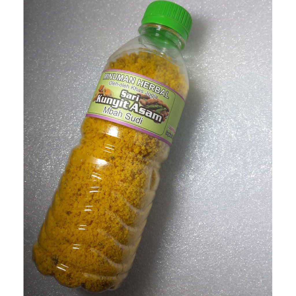 

Minuman Herbal Sari KUNYIT ASAM Mbah Sudi