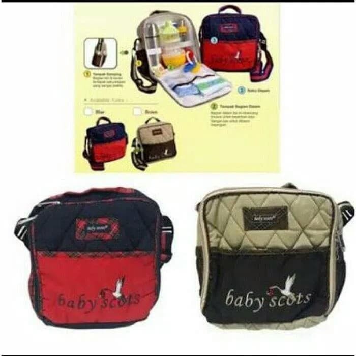 TAS BAYI BABY SCOTS MINI /TAS BABY SCOTS MINI /TAS PERLENGKAPAN BAYI /TAS MURAH /